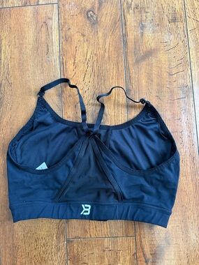 BETTER BODIES Black Strappy Sports Bra
